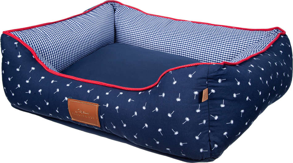 Cama 2 em 1 Fábrica Pet Nave Azul - Tam. P