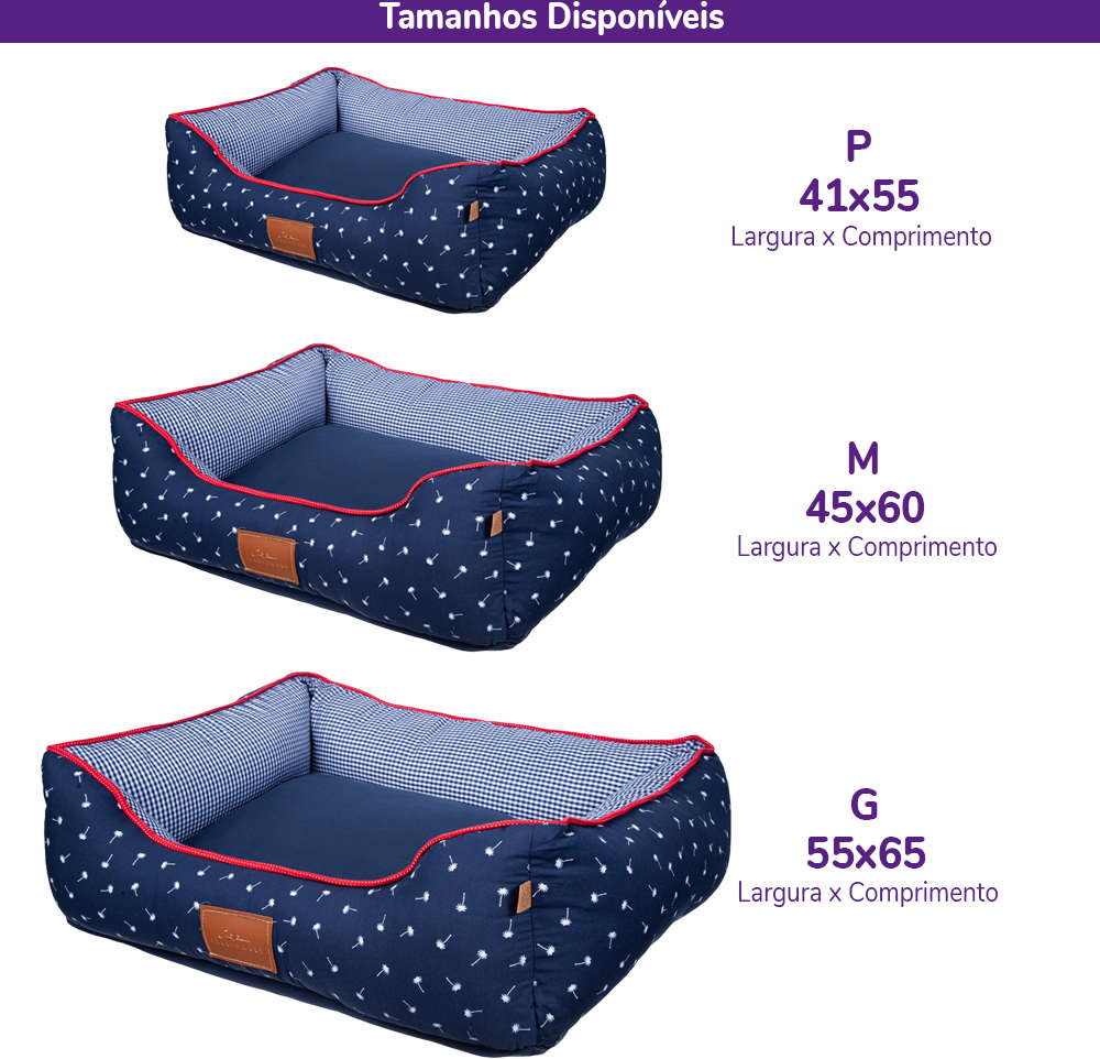Cama 2 em 1 Fábrica Pet Nave Azul - Tam. P