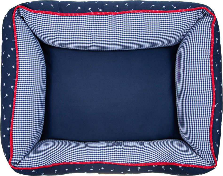 Cama 2 em 1 Fábrica Pet Nave Azul - Tam. P