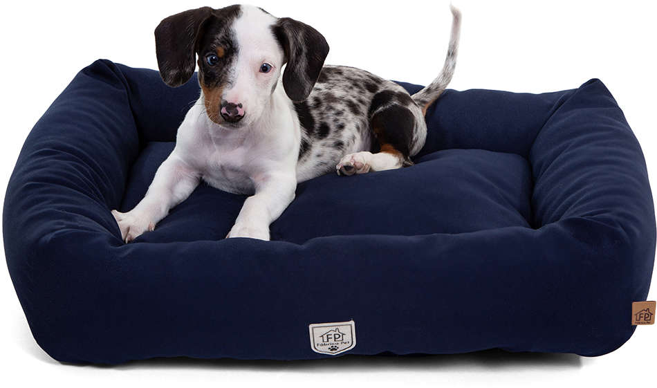 Cama Retangular Fábrica Pet Marinho - Tam. P