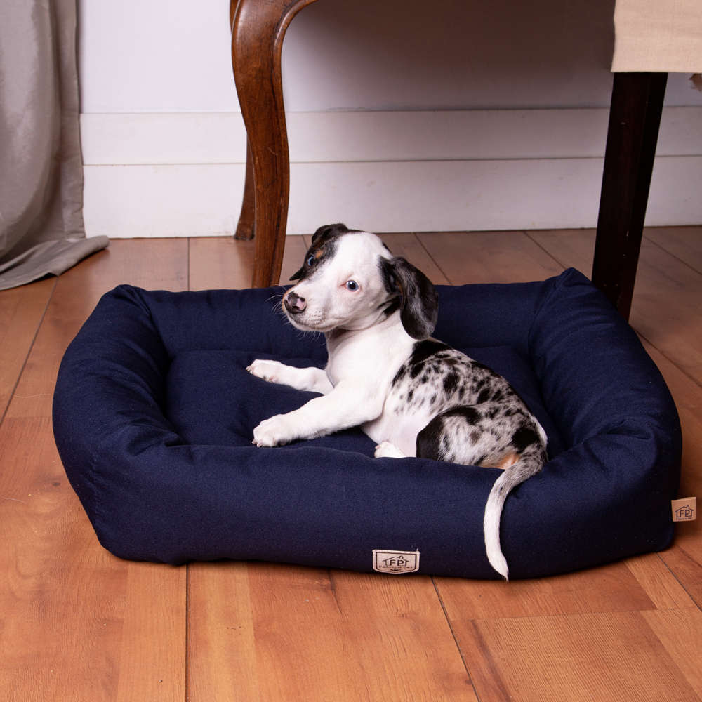 Cama Retangular Fábrica Pet Marinho - Tam. P