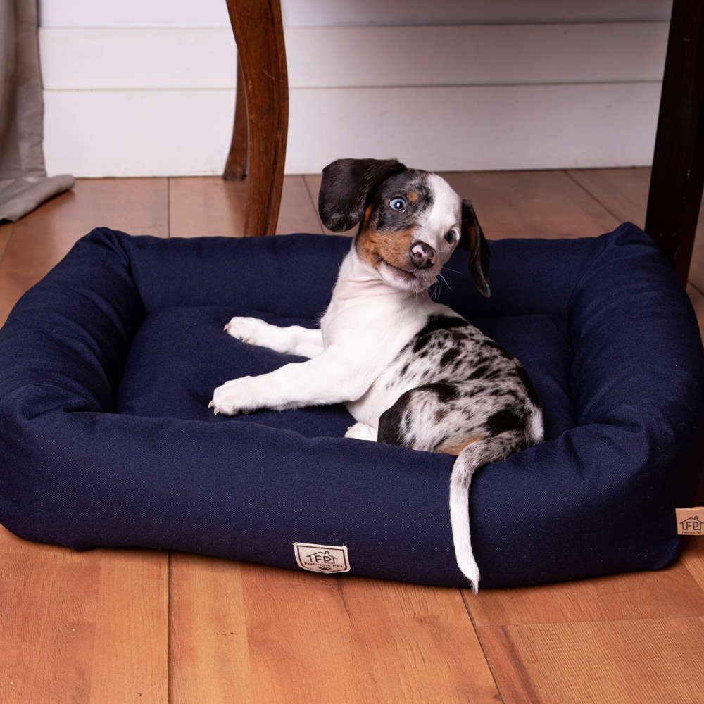 Cama Retangular Fábrica Pet Marinho - Tam. P