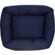 Cama Retangular Fábrica Pet Marinho