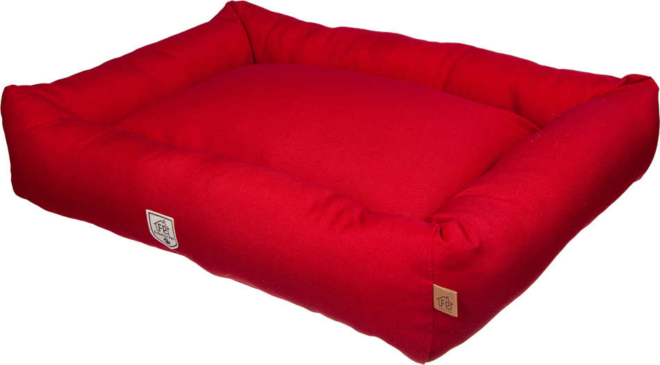 Cama Retangular Fábrica Pet Vermelha - Tam. G
