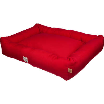 Cama Retangular Fábrica Pet Vermelha