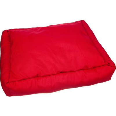 Cama Retangular Fábrica Pet Vermelha
