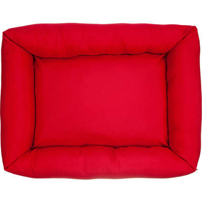 Cama Retangular Fábrica Pet Vermelha
