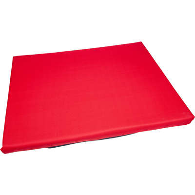 Colchonete Fábrica Pet Impermeável 5 cm Vermelho