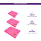 Edredom Fabrica Pet Liso Rosa
