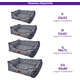 Cama Disney Mickey Quadrada Polegar Cinza