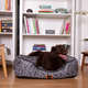 Cama Disney Mickey Quadrada Polegar Cinza