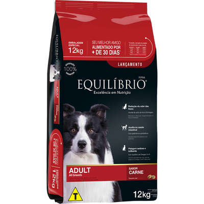 Ração Total Equilíbrio Adult All Breeds Carne