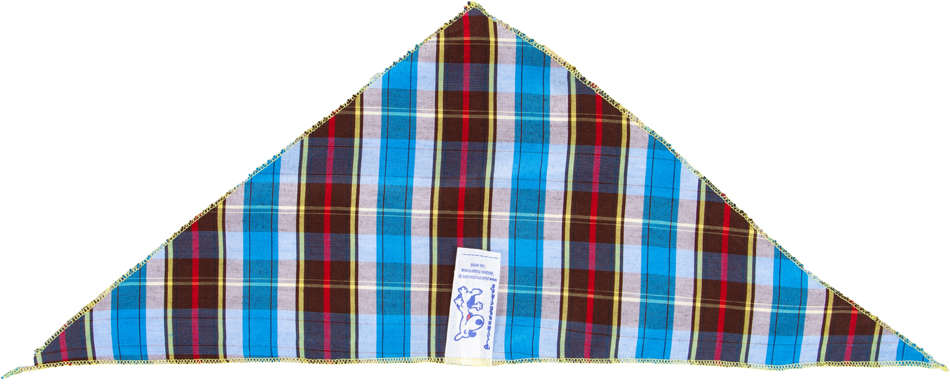 Bandana Pickorruchos Azul Xadrez - Tam. G