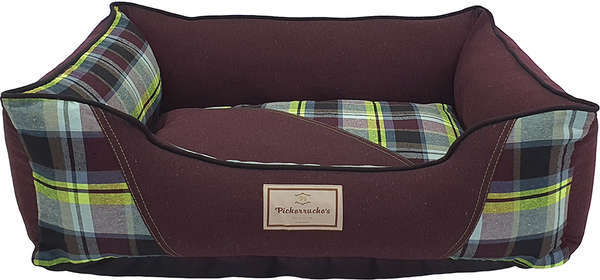 Cama Reciclato Scot Xadrez Vinho - Tam. 01