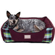Cama Reciclato Scot Xadrez Vinho - Tam. 01