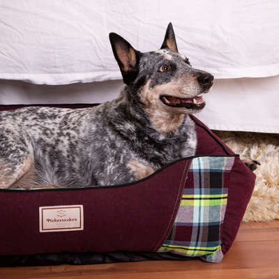 Cama Reciclato Scot Xadrez Vinho