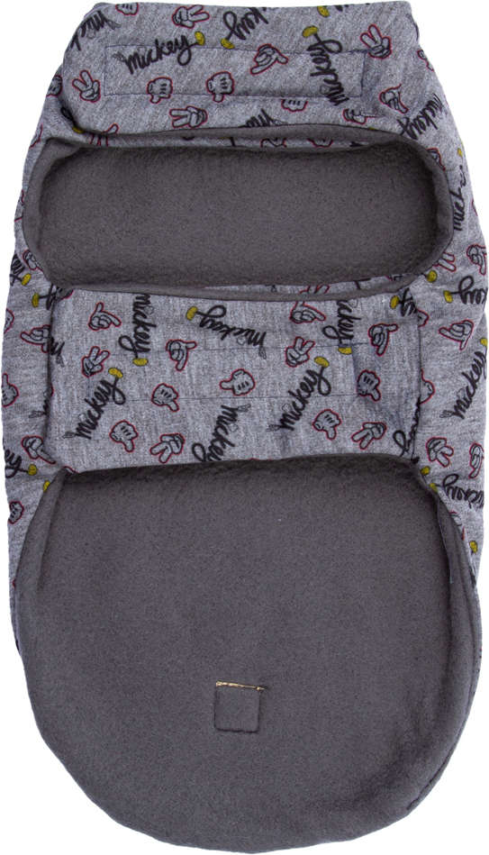 Capa Disney Mickey Polegar Cinza - Tam. 00