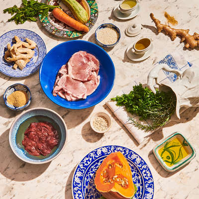 Alimento Natural A Quinta Sabor Risoto Suíno com Abóbora para Cães Filhotes