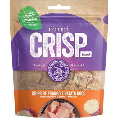 Petisco Natural Crisp Chips de Frango e Batata Doce