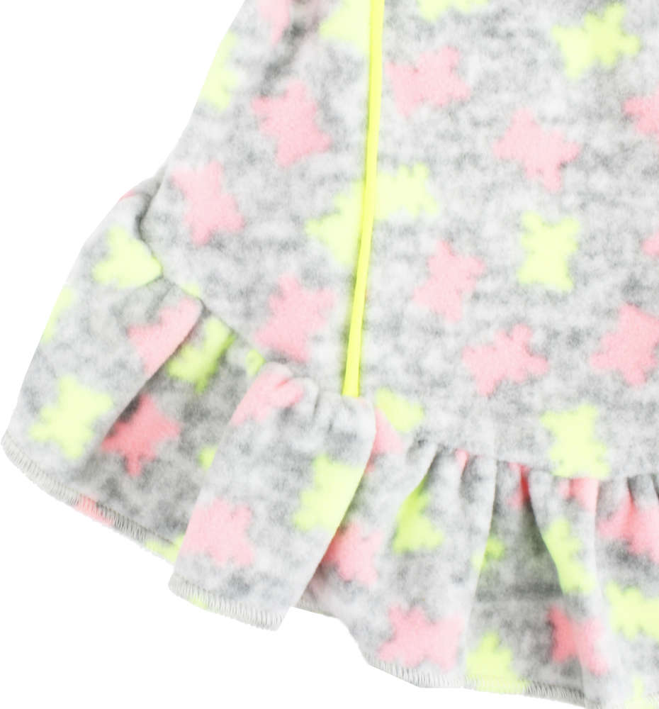 Vestido Soft Grafite com Neon - Tam. 00