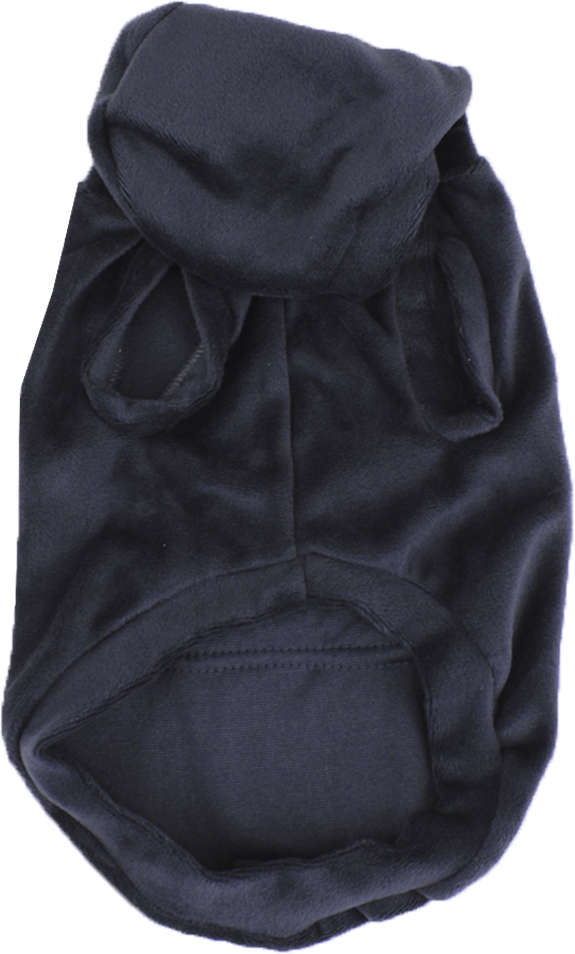 Blusa com Capuz Fábrica Pet Plush Cinza - Tam. 00