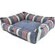 Cama Reciclato Risk Listra Azul