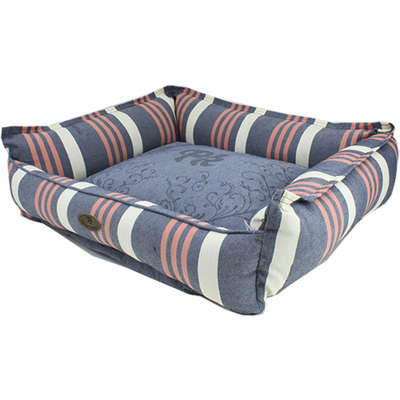 Cama Reciclato Risk Listra Azul