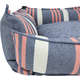 Cama Reciclato Risk Listra Azul