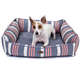 Cama Reciclato Risk Listra Azul