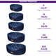 Cama Europa Paris Fábrica Pet Azul Marinho