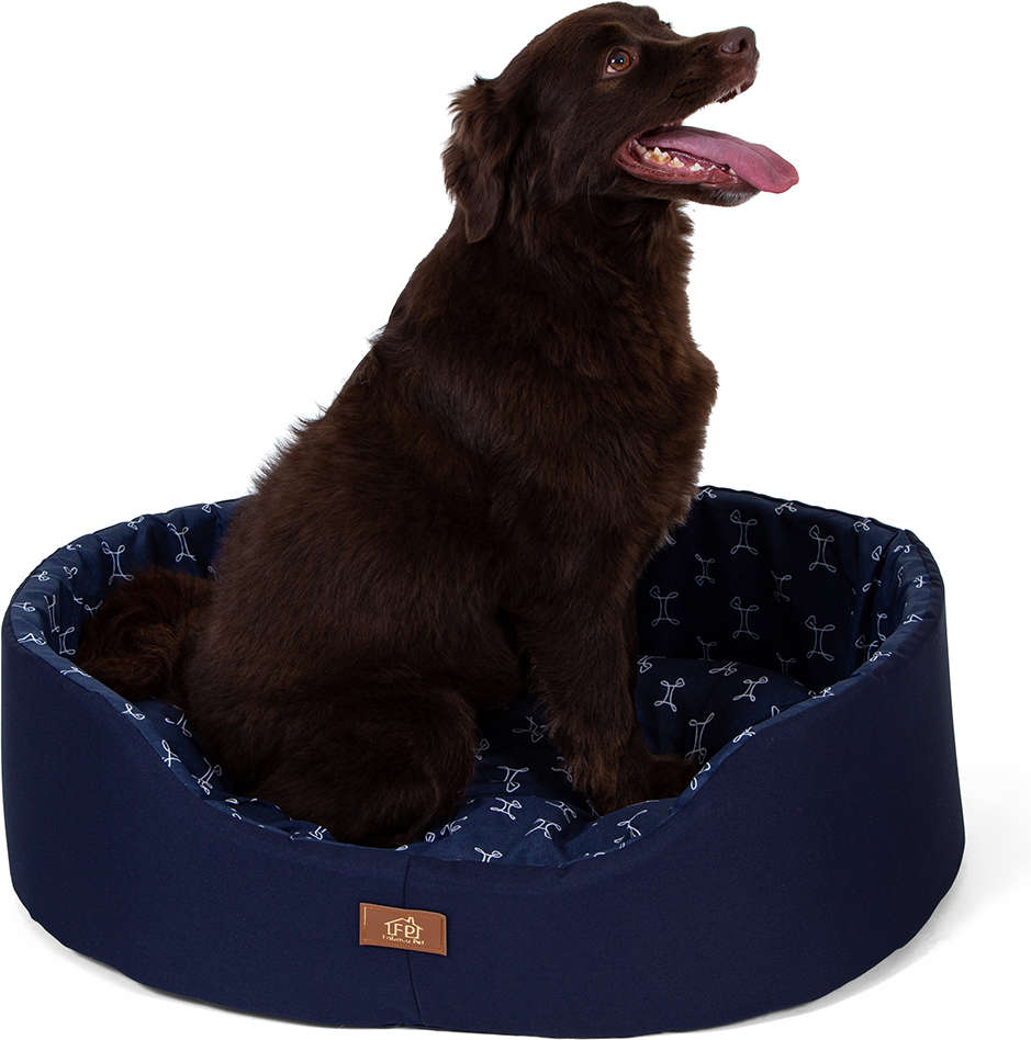 Cama Europa Paris Fábrica Pet Azul Marinho - Tam. M