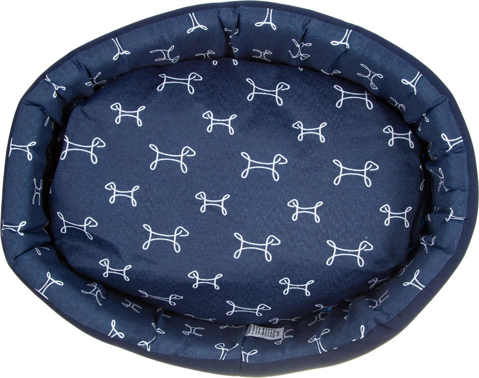 Cama Europa Paris Fábrica Pet Azul Marinho - Tam. M