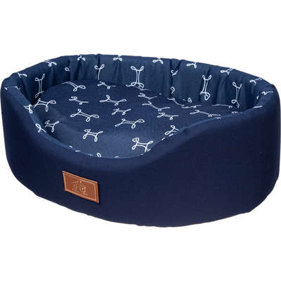 Cama Europa Paris Fábrica Pet Azul Marinho