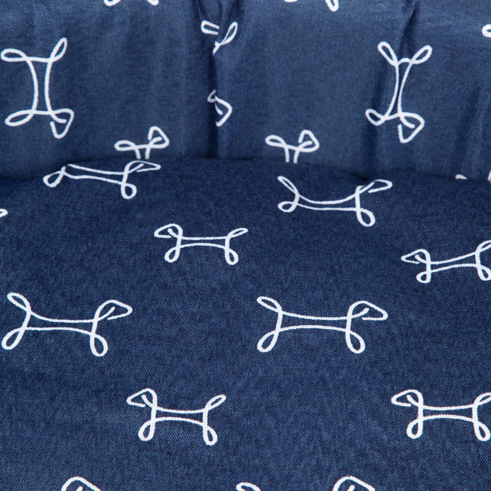 Cama Europa Paris Fábrica Pet Azul Marinho - Tam. M