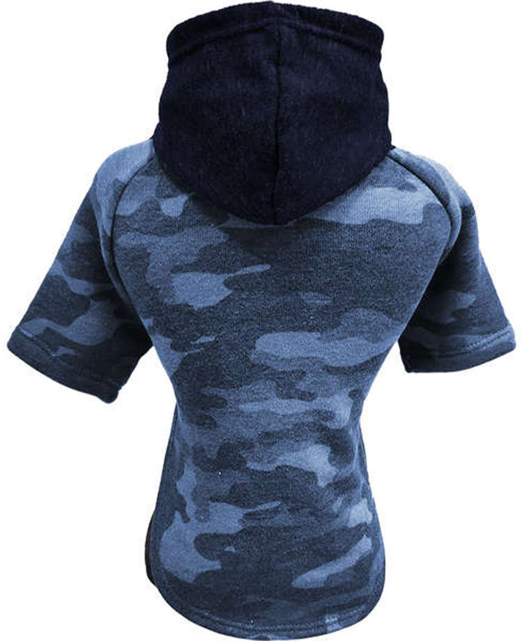Blusa Moletom Militar Azul - Tam. 18