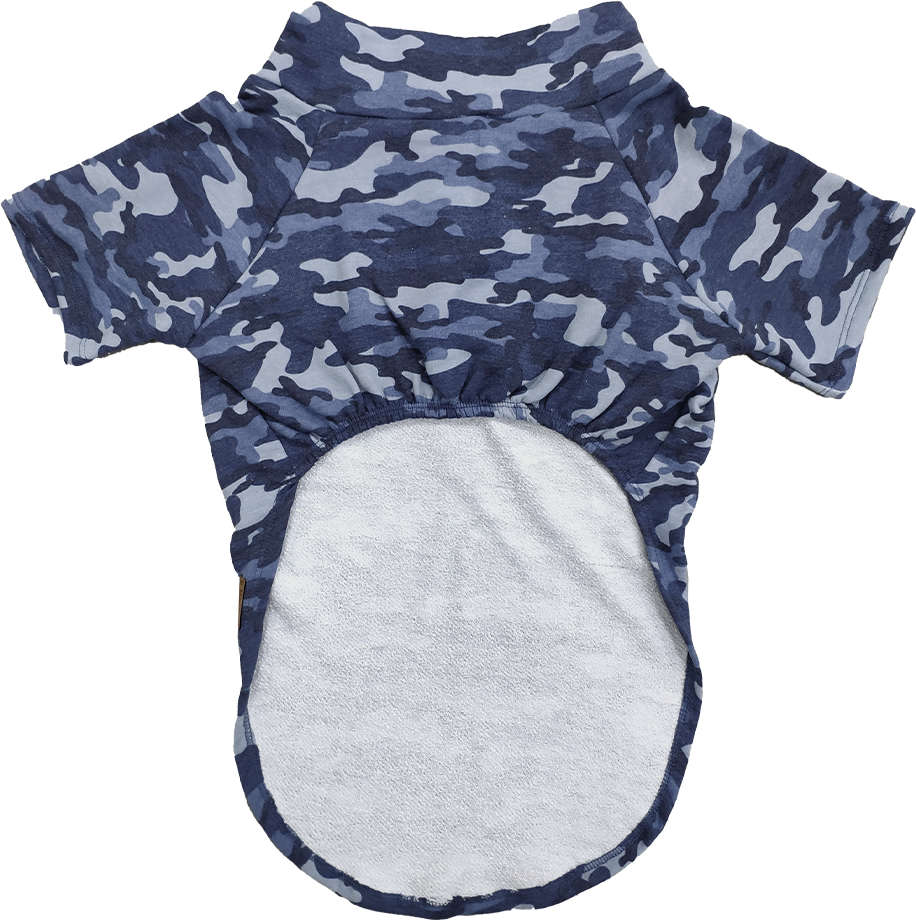 Blusa Moletom Militar Azul - Tam. 18
