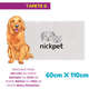 Tapete Higiênico Lavável Nickpet Tapet Nickpet Light para Cães
