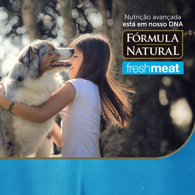 Ração Seca Fórmula Natural Fresh Meat Cães Filhotes Raças Grandes e Gigantes