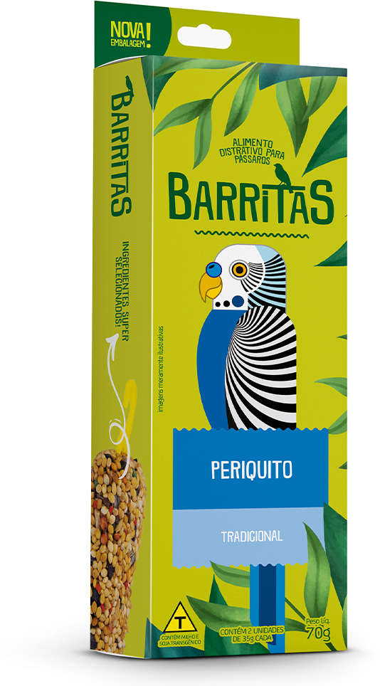 Alimento Zootekna Barrita Periquito - 70 g