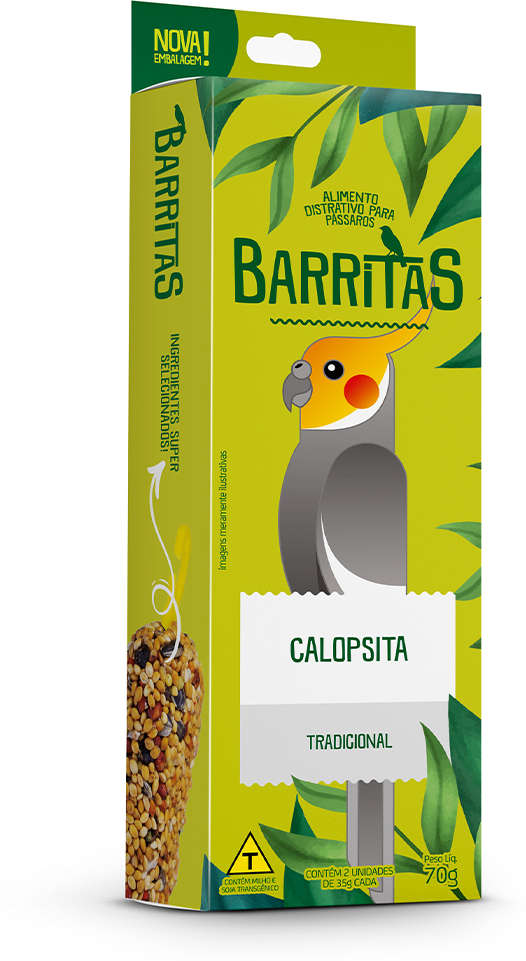 Alimento Zootekna Barrita Calopsita - 70 g