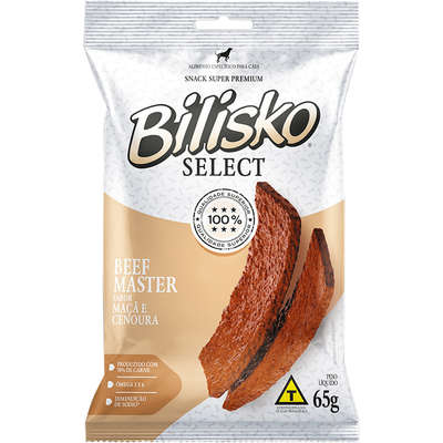 Snacks Bilisko Bifinhos Maçã e Cenoura para Cães