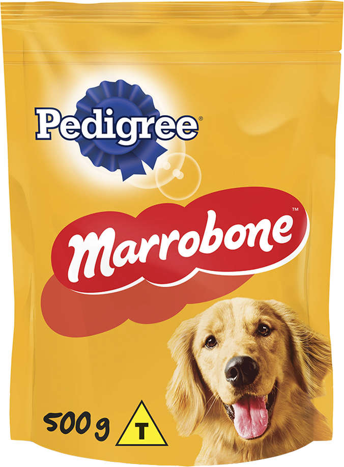 Biscoito Pedigree Marrobone para Cães Adultos Sabor Carne - 500g