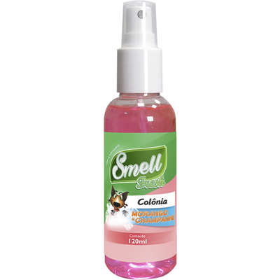 Colônia VetSense Smell Fresh Morango e Champagne para Cães e Gatos