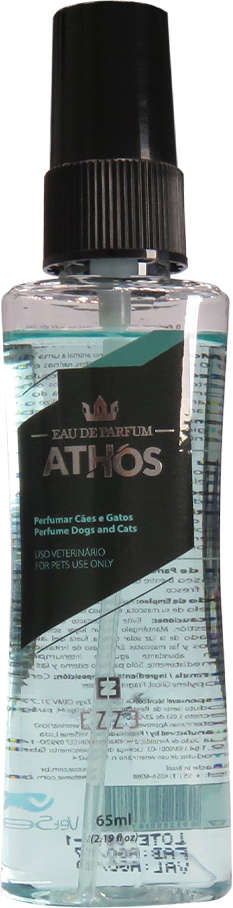 Perfume VetSense Ezze Athos para Cães e Gatos - 65 mL