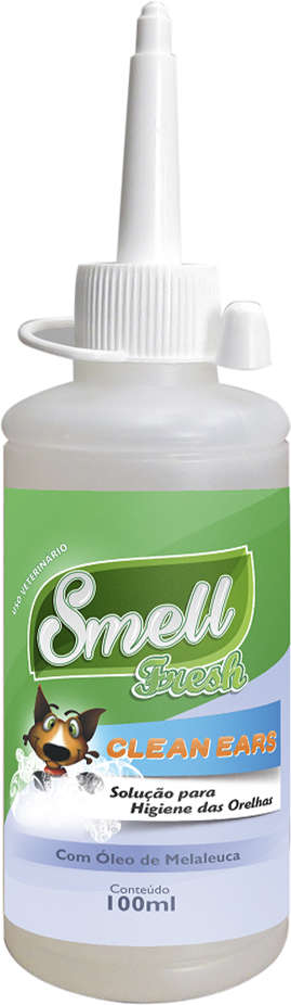 Limpa Orelhas Smell Fresh para Cães e Gatos -100 mL - 100 mL