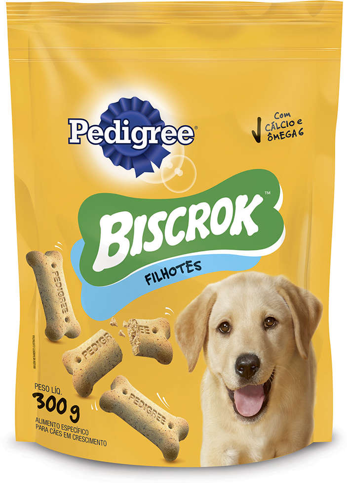 Biscoito Pedigree Biscrok para Cães Filhotes - 300g