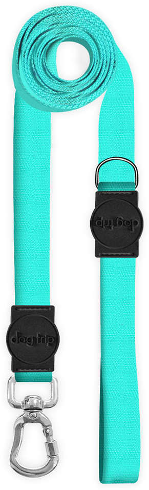 Guia Longa Dog Trip Brasil Classic Aquamarine para Cães - Tam. M