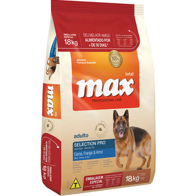 Ração Seca Total Max Selection Pro para Cães Adultos