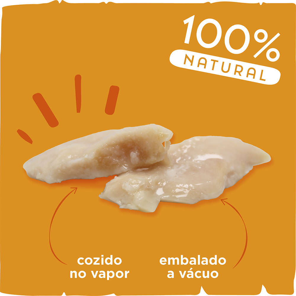 Petisco Just para Cães Sabor Frango Cozido - 55g