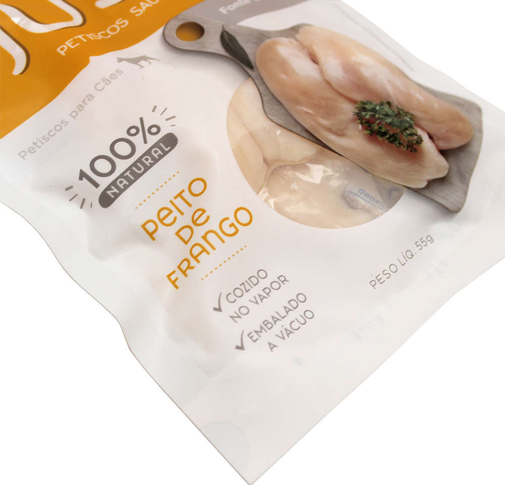 Petisco Just para Cães Sabor Frango Cozido - 55g
